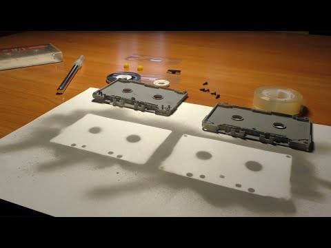 Видео: Хэнд мэйд кассета. Красим корпус из баллончика