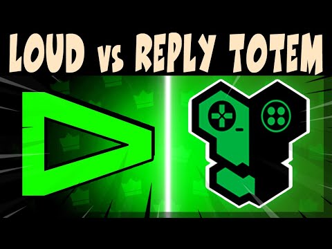 Видео: КРУТОЙ СКРИМ ПЕРЕД LCQ, ИГРАЮТ - LOUD vs REPLY TOTEM #brawlstars
