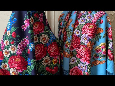 Видео: День Победы. Символичные шали художника Е. Регуновой.