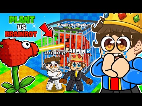 Видео: ДЖЕК использовал админское насилие в Plants vs Brainrot😱 | Roblox