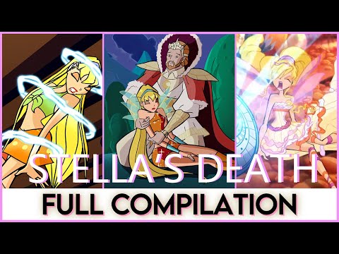 Видео: Клуб Винкс - Все случаи, когда Стелла чуть не умерла... (Сезон 1-8)