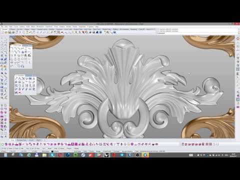 Видео: Lowpoly завитушки в Rhinoceros и T-splines. Вебинар j-DESIGN.PRO