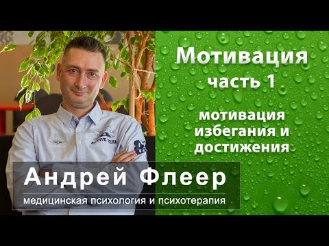 Видео: Мотивация. Часть 1. Мотивация избегания и достижения