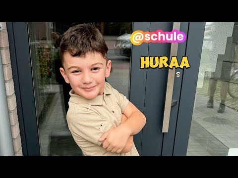 Видео: 🇩🇪первый раз в первый класс! Хочу в отпуск!  😎😄