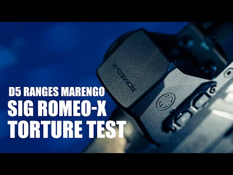 Видео: ТЕСТ НА ПЫТКИ с коллиматорным прицелом для пистолета Sig Sauer Romeo X!