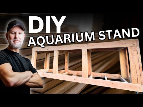 Видео: Я построил 10-футовую подставку для аквариума, пошаговое руководство (любого размера)