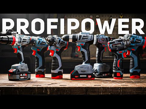 Видео: Линейка аккумуляторных шуруповёртов PROFIPOWER
