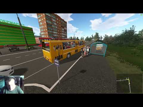 Видео: Bus Driver Simulator 1 сезон 3 серия Солнечногорск на Икарусе