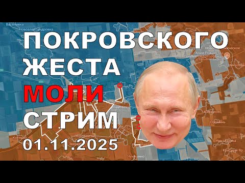 Видео: Покровского окружения ПЛАНОВЫЙ СТРИМ 1 ноября 2025