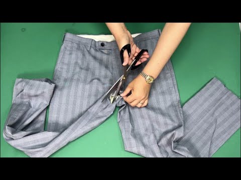 Видео: [DIY] С нетерпением ждите бесконечной трансформации перфорированных брюк. | Никогда не сожалей.