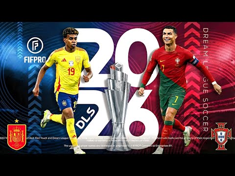 Видео: DLS 26 – ПОРТУГАЛИЯ – ИСПАНИЯ 🏆 Финал Лиги наций УЕФА | Dream League Soccer 2026