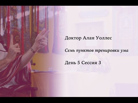 Видео: Алан Уоллес – Тренировка ума (5-3)