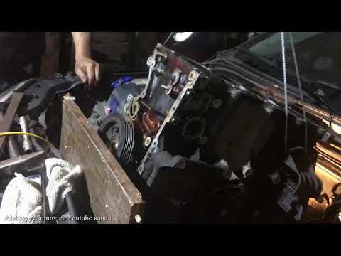 Видео: SUZUKI GRAND VITARA ( j20a ). Продолжение. Вынимаю блок двигателя. Дефектовка.