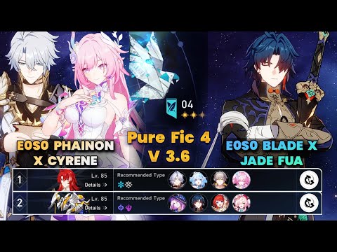 Видео: E0S0 Файнон x Кирена и E0S0 Блэйд x Джейд | PureFiction 4 | V3.7 | 3 звезды | HSR |