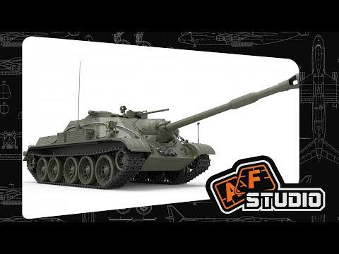 Видео: Обзор на СУ-122-54 | MiniArt | 1:35