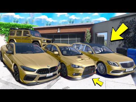 Видео: УГНАЛ КУЧУ ЗОЛОТЫХ ЧИТ ТАЧЕК И САМЫЕ ДЛИННЫЕ ТАЧКИ ЗА 180 СЕКУНД! БИТВА ВОРОВ В ГТА 5!