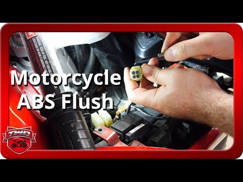Видео: Как вручную промыть ABS Yamaha FJR1300