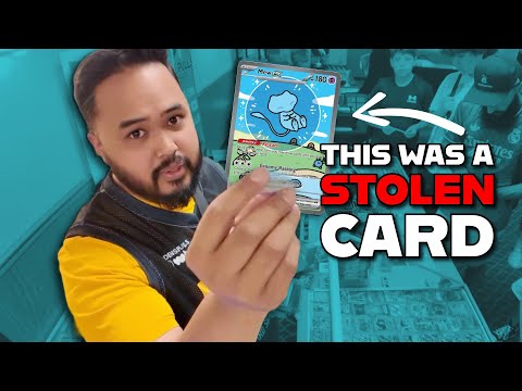 Видео: Кража Bubble Mew на шоу South Bend Card Show (полное видео)