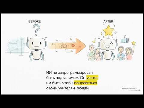 Видео: Угодливый ИИ: почему он вам поддакивает.