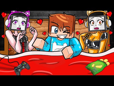 Видео: НОЧЕВКА С СУМАСШЕДШЕЙ КОШКОЙ И ЛЬВИЦЕЙ В МАЙНКРАФТ! КРАСЯ CAT TV WOMAN MINECRAFT