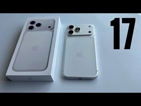 Видео: iPhone 17 Pro Max Silver РАСПАКОВКА + НАСТРОЙКА