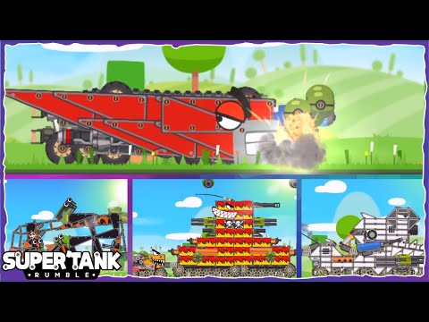 Видео: Танковая игра - Танковый синтез без слабости 28 уровня |Грохотсупертанков| Мультипликационные танки