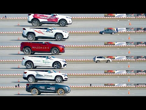 Видео: ЧТО ЛУЧШЕ? Skoda KODIAQ, Toyota RAV-4, Mazda CX-5, VW Tiguan, Mitsubishi Outlander, Chery Tiggo 7