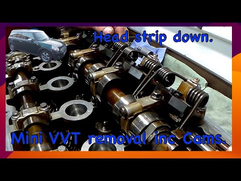 Видео: Простой способ снятия головки блока цилиндров и системы изменения фаз газораспределения BMW Mini....