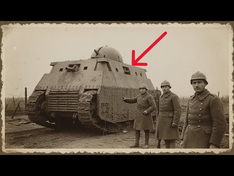 Видео: Самый мощный танк Первой мировой 40-тонный монстр Fiat 2000