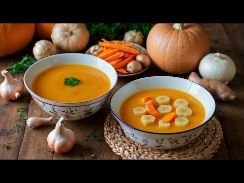 Видео: Тыквенный суп для гурманов . вкусовая симфония !