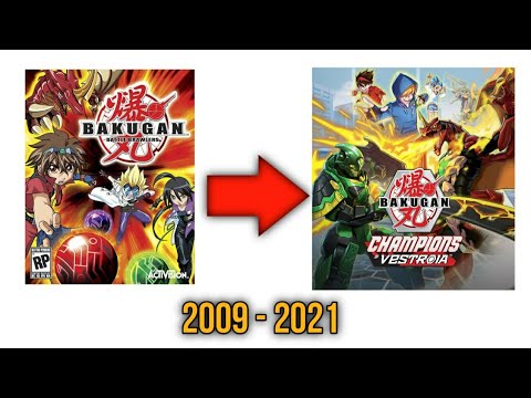 Видео: Эволюция игр бакуган 2009-2020/ все игры бакуган