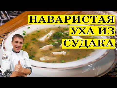 Видео: Уха из судака от Volloha | Уха на костре | ENG SUB.