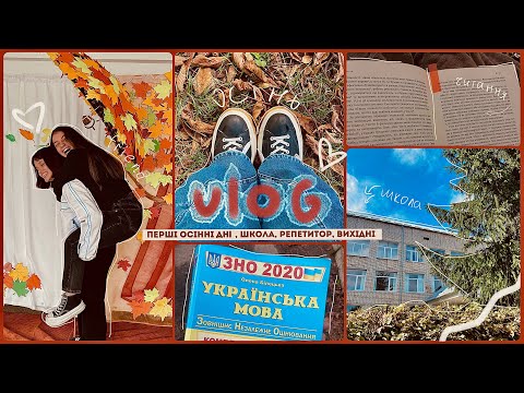 Видео: Vlog. Перші дні в 11 класі, готуюсь до НМТ 2025, вихідні; study with me🫶🏻📚