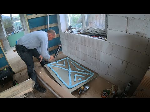 Видео: Гипсокартон на клей пену Вместо штукатурки.Приклеил гипсокартон на стены.