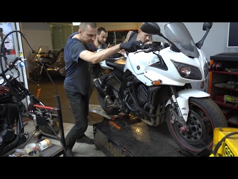 Видео: Раздушка / Прошивка внутрияпонского FZ1 + замер на стенде!