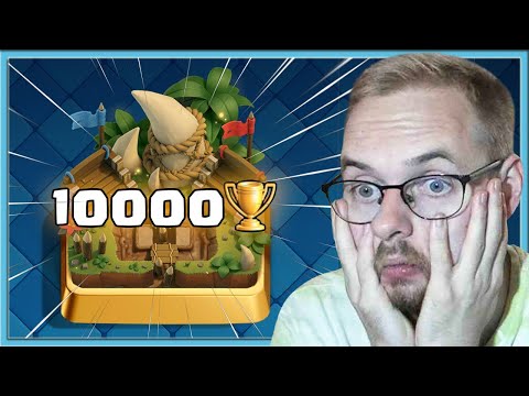 Видео: 💪 КОЛОДА ИЗ Г*ВНА И ПАЛОК! ПОДНИМАЮ ПОДПИСЧИКУ 10000 КУБКОВ / Clash Royale