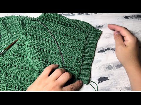 Видео: Убираем «ступеньку» при закрытии петель резинки по кругу!