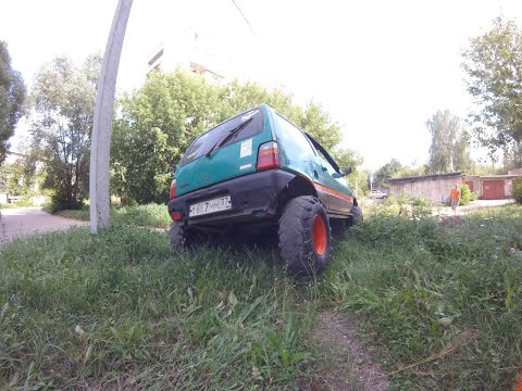 Видео: Ока на колесах от квадроцикла/SUV from a subcompact  Vol5