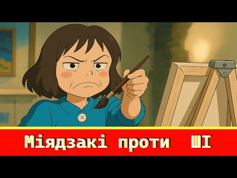 Видео: поговоримо про Міядзакі та ШІ
