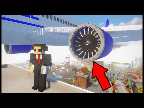 Видео: ЗАСОСАЛО В ДВИГАТЕЛЬ САМОЛЕТА! - TearDown