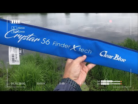 Видео: Слёзы счастья от ловли с Clear Blue Crystar 56 Finder X-tech