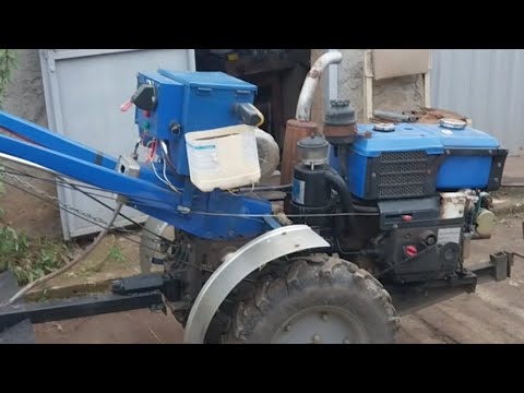 Видео: Тяжёлый дизельный мотоблок спустя 2 года. И его  Неисправности.