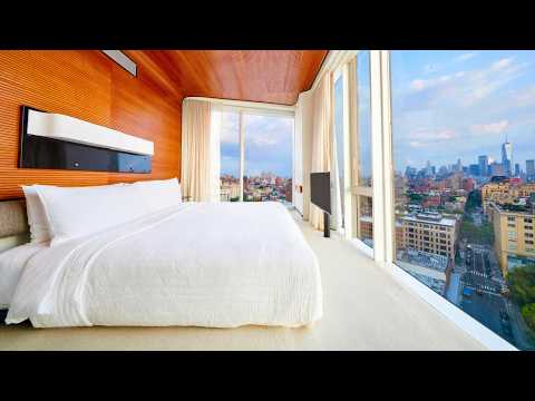 Видео: The Standard, High Line | Высококлассный отель в Нью-Йорке (полный тур в формате 4K)