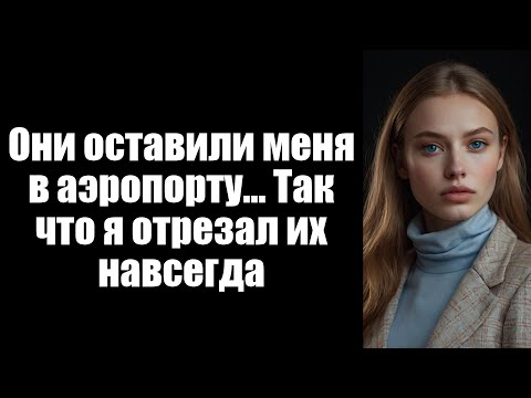 Видео: Они оставили меня в аэропорту... Так что я отрезал их навсегда