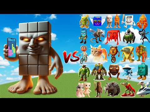 Видео: ANPALI BABEL против НОВЫХ боссов Brainrot | Minecraft Mob Battle