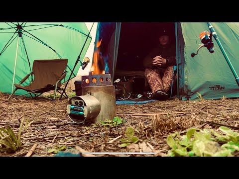 Видео: 24 часа в палатке поздней осенью | рыбалка в мороз на карпа | обзор фонаря Armytek