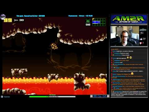 Видео: Another Metroid 2 Remake | AM2R прохождение Items 100% [ hard ] Игра на (PC) v1.1 2016 Стрим RUS
