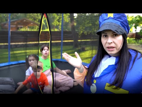 Видео: Важные правила поведения на батуте для детей