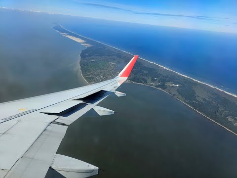 Видео: Посадка в Калининграде А320neo Смартавиа