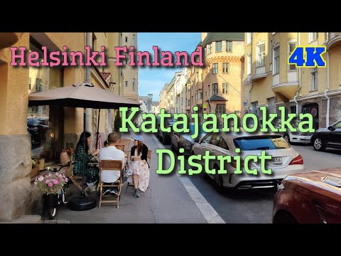 Видео: Пешеходная экскурсия по району Катаянокка в Хельсинки 4K #helsinki #finland...